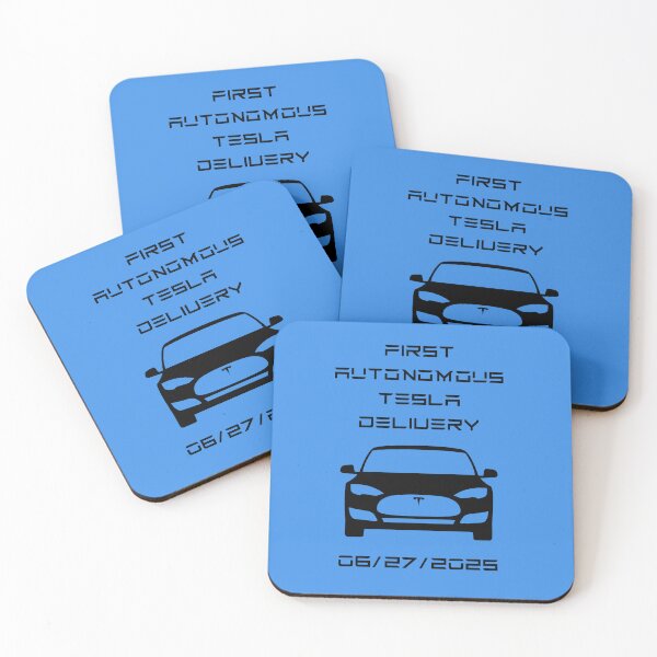 Item preview, Tesla First Car Delivers Itself - 06/27/2025 designed and sold by WigOutlet.