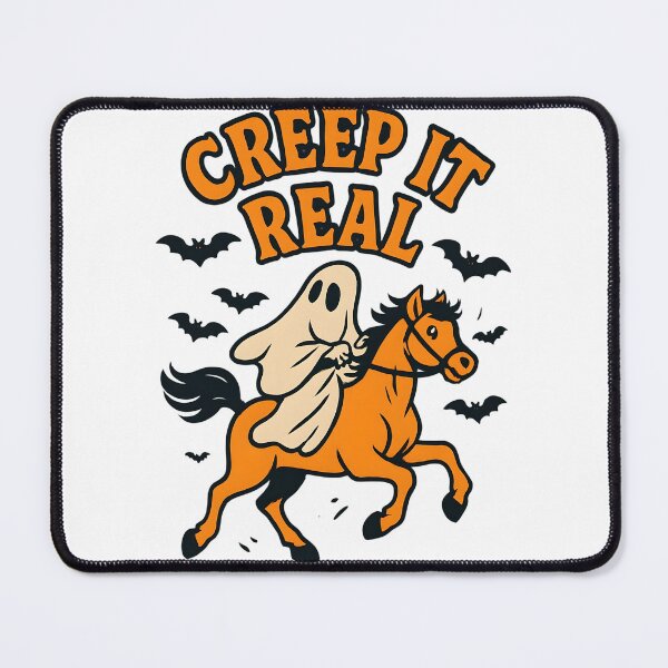 Item preview, Creep It Real Ghost Riding a Horse designed and sold by Small Batch Love.