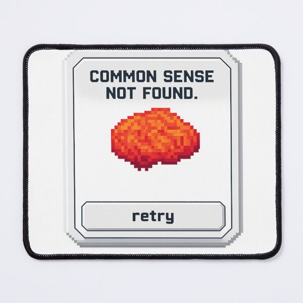 Item preview, Pixelated brain humor meets modern tech error designed and sold by Chroma Myst.