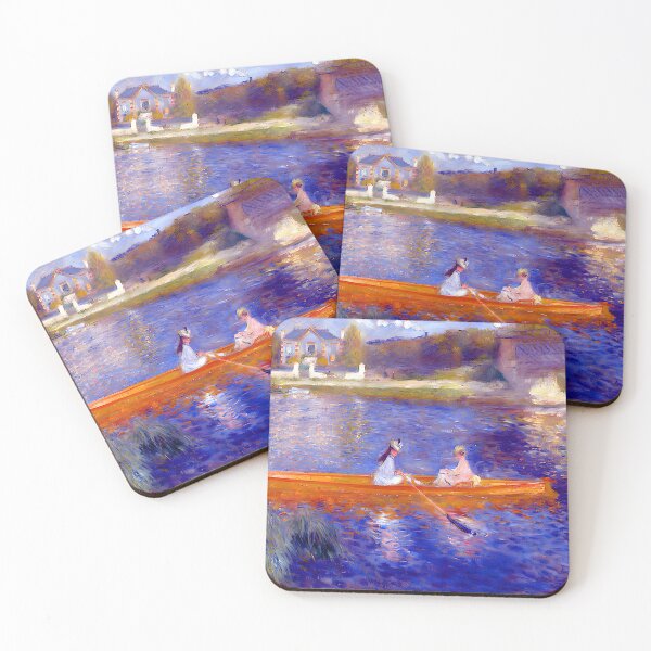 Item preview, Pierre Auguste Renoir - Boating on the Seine River designed and sold by Jon-Baran.