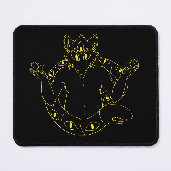 Item preview, The Almighty Wormtail [Yellow Lineart] designed and sold by Defiance Of The Flesh.