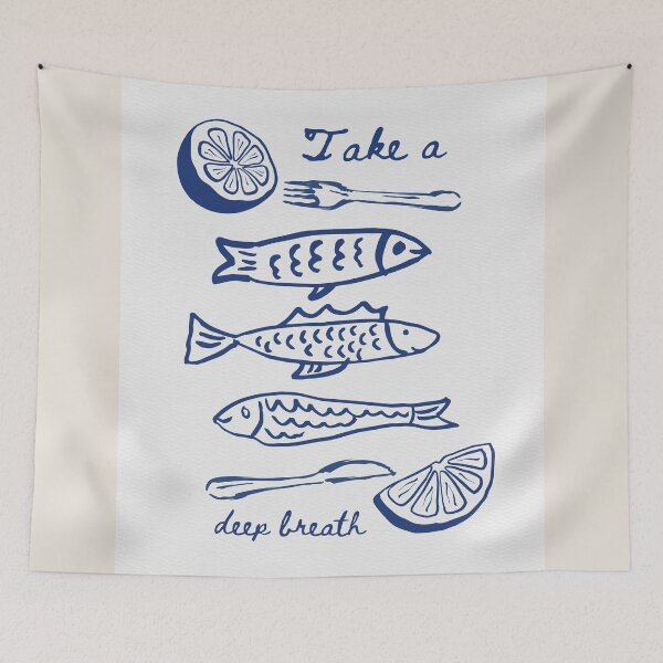 Item preview, fish stack with citrus - take a deep breath designed and sold by jessicaleah15.