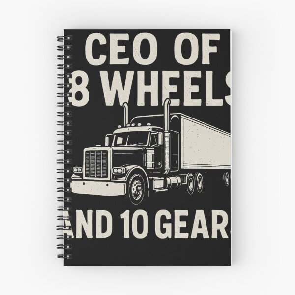 Item preview, CEO of 18 Wheels and 10 Gears – Funny Trucker T-Shirt designed and sold by PiggFamilyPrint.