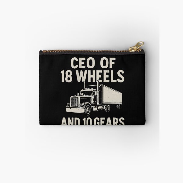Item preview, CEO of 18 Wheels and 10 Gears – Funny Trucker T-Shirt designed and sold by PiggFamilyPrint.