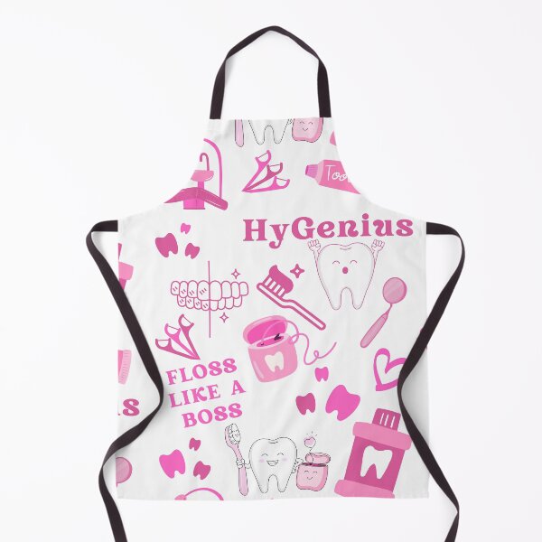 Item preview, Pink Dental HyGenius fun dental collage designed and sold by Small Batch Love.