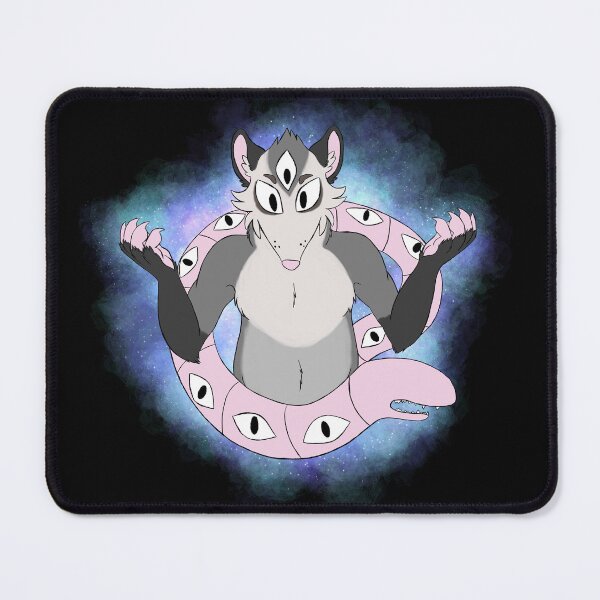 Item preview, The Almighty Wormtail [Coloured/Blue Background] designed and sold by Defiance Of The Flesh.