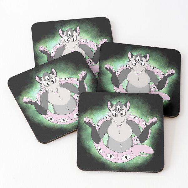 Item preview, The Almighty Wormtail [Coloured/Green Background] designed and sold by Defiance Of The Flesh.