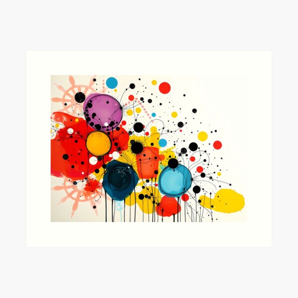Item preview, Colorful abstract art designed and sold by PICT  T MOSB.