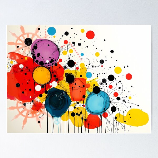 Item preview, Colorful abstract art designed and sold by PICT  T MOSB.