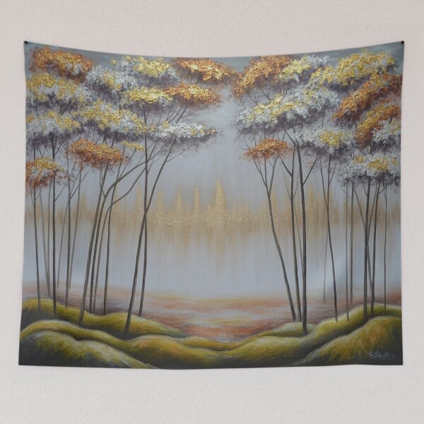Item preview, Lifestyle Hub: Serene Forest Landscape In Autumn & Neutral Tones designed and sold by M&M Lifestyle Hub.