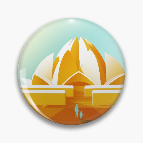 Item preview, Lotus Temple designed and sold by Architecture Posters.