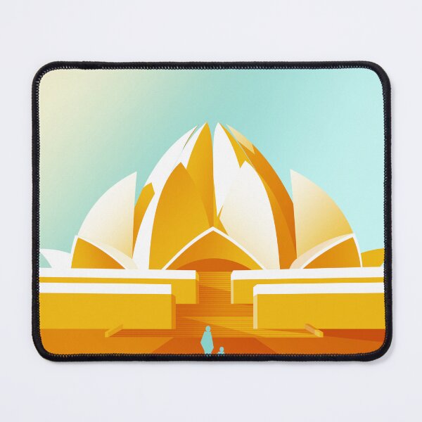 Item preview, Lotus Temple designed and sold by Architecture Posters.