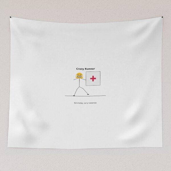 Item preview, Crazy Runner: Sore Today, Sorry Tomorrow designed and sold by crazyrunners.