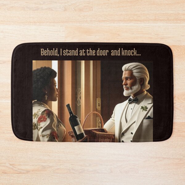 Item preview, Behold I stand at the door and knock 3 designed and sold by His-Majes-Tees.