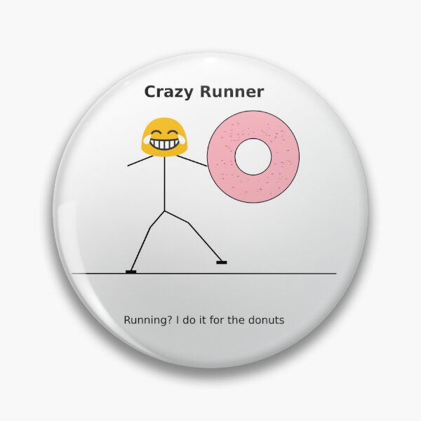 Item preview, Crazy Runner: Will Race for Donuts designed and sold by crazyrunners.