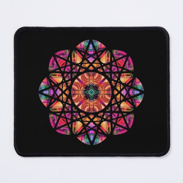 Item preview, Ember Nexus - Kaliedoscopic Mandala #002 designed and sold by smorfydesign.
