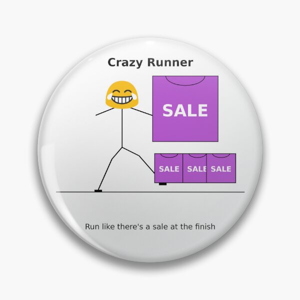 Item preview, Crazy Runner: Finish Line = SALE designed and sold by crazyrunners.