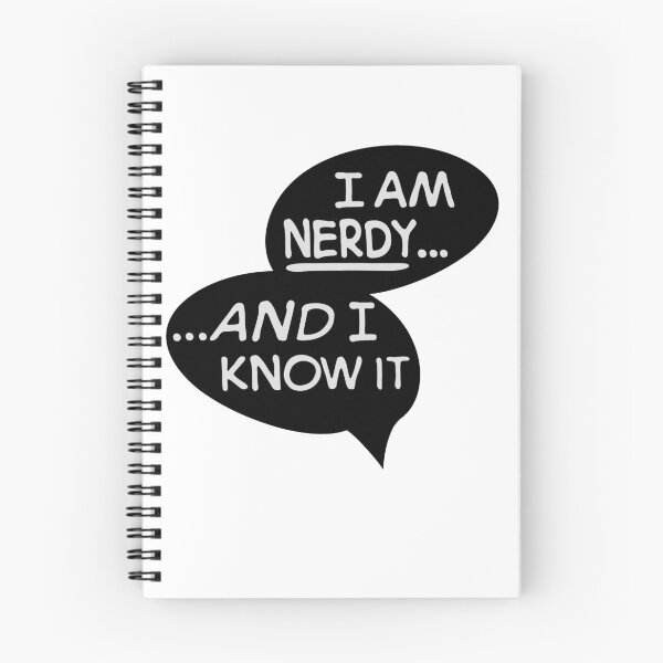 Item preview, I am nerdy and I know it designed and sold by Vectorqueen.