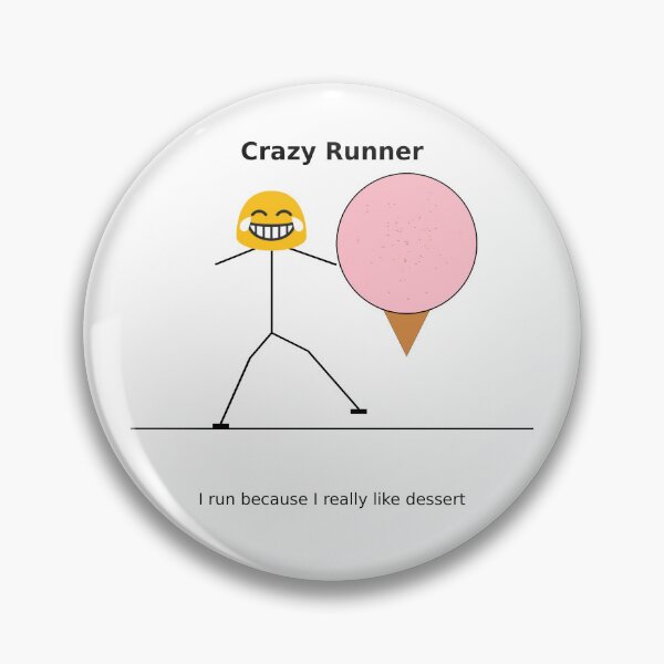 Item preview, Crazy Runner: Will Run for Ice Cream designed and sold by crazyrunners.