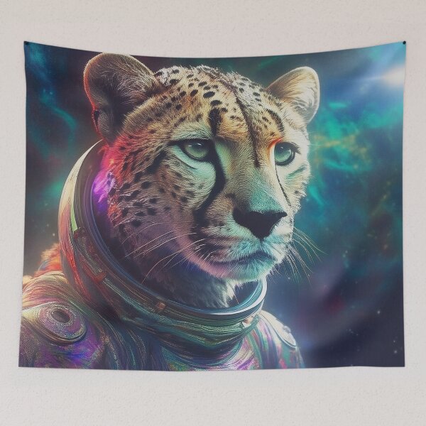 Item preview, Space cheetah Dance Music label designed and sold by Boxing Kangaroo Retail Company.