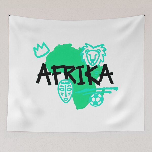 Item preview, Modern African Pop Art Graffiti  designed and sold by Designfordream.
