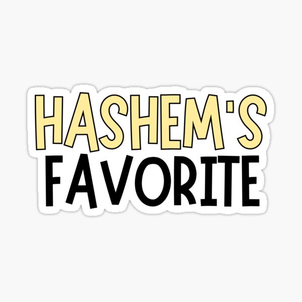 Item preview, yellow hashem's favorite - jewish pride  designed and sold by jessicaleah15.