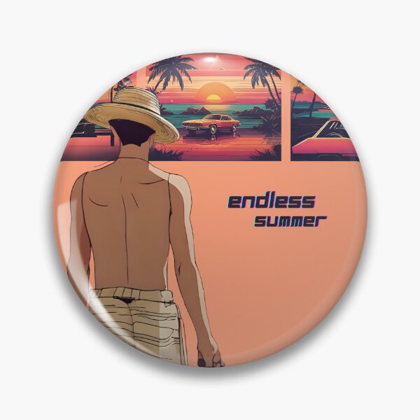 Item preview, Endless Summer – Retro Sunset Travel Vibes Design designed and sold by reemavibe.
