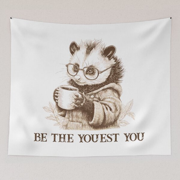 Item preview, Be The Youest You Opossum designed and sold by ColorFlowArt.
