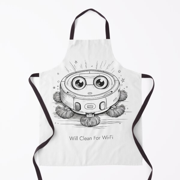 Item preview, Robot vacuum cleaner with cartoony eyes designed and sold by MechWorn.
