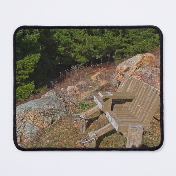 Item preview, Bench - Cotter Pines, Canberra, Australia designed and sold by StevenRalserPhoto.