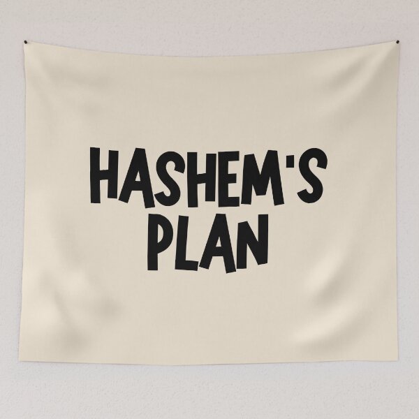 Item preview, black hashem's plan - jewish pride  designed and sold by jessicaleah15.