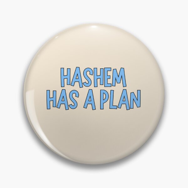 Item preview, blue hashem has a plan - jewish pride  designed and sold by jessicaleah15.