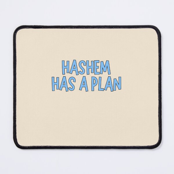 Item preview, blue hashem has a plan - jewish pride  designed and sold by jessicaleah15.