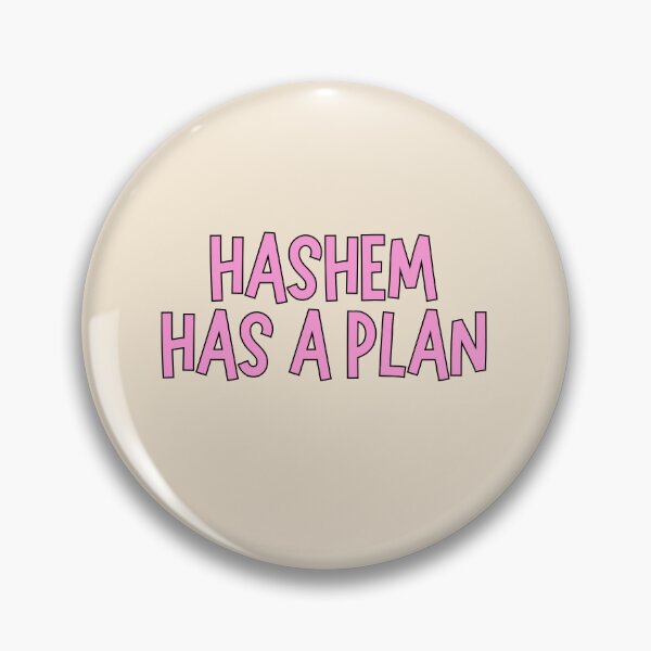 Item preview, pink hashem has a plan - jewish pride  designed and sold by jessicaleah15.