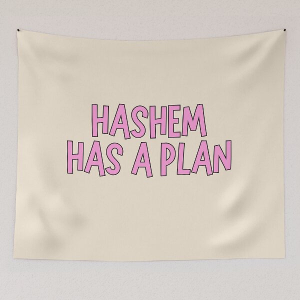 Item preview, pink hashem has a plan - jewish pride  designed and sold by jessicaleah15.