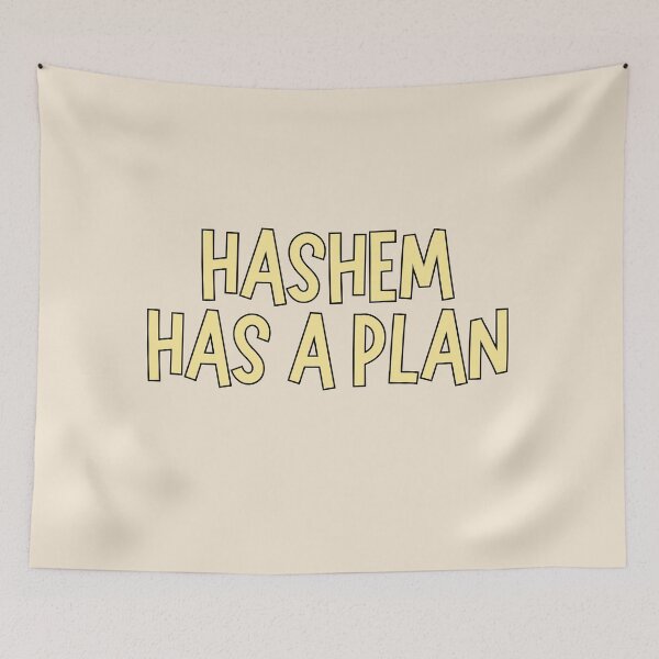 Item preview, pastel yellow hashem has a plan - jewish pride  designed and sold by jessicaleah15.