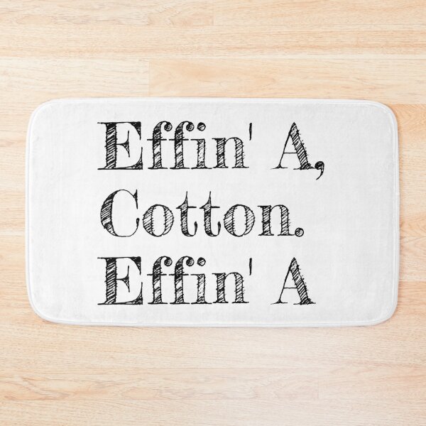 Item preview, Effin' A Cotton Dodgeball Quote Design designed and sold by ifdogscouldclap....