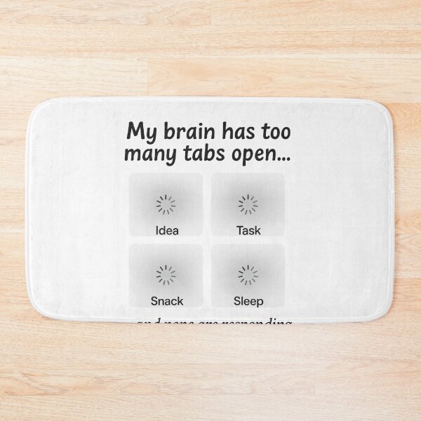 Item preview, ADHD BRAIN BUFFERING MODE designed and sold by Ginner15698.