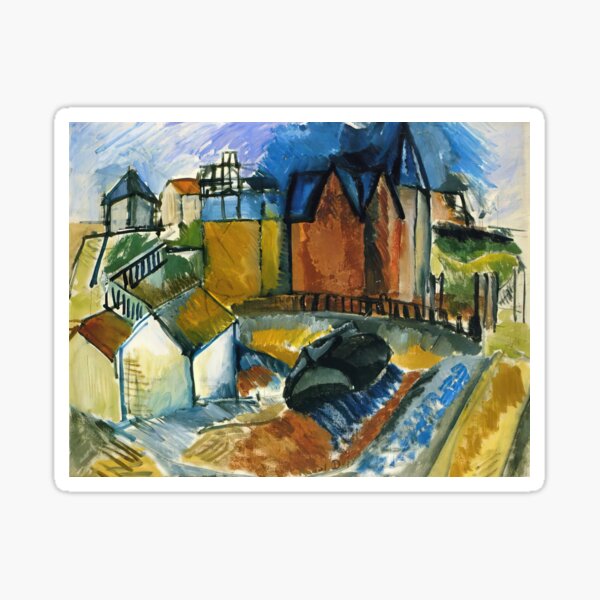Item preview, Raoul Dufy - THE BEACH AT HAVRE 1910 designed and sold by liesmaekt.