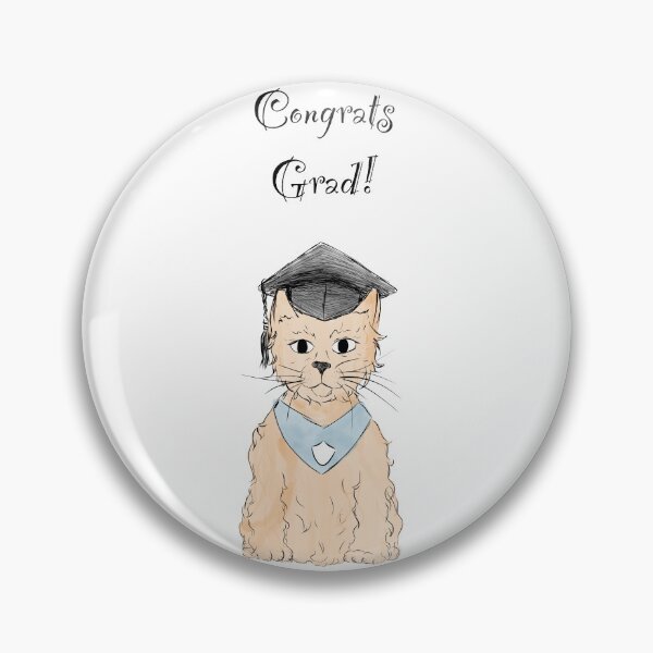 Item preview, Congrats Grad! Cat designed and sold by chelsea125.