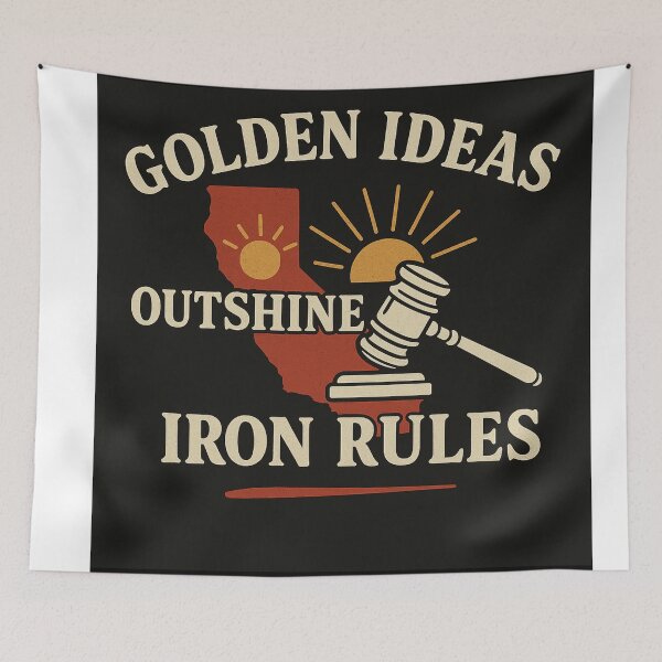 Item preview, California Outshine Iron Rules designed and sold by FAEM Premier Designs.