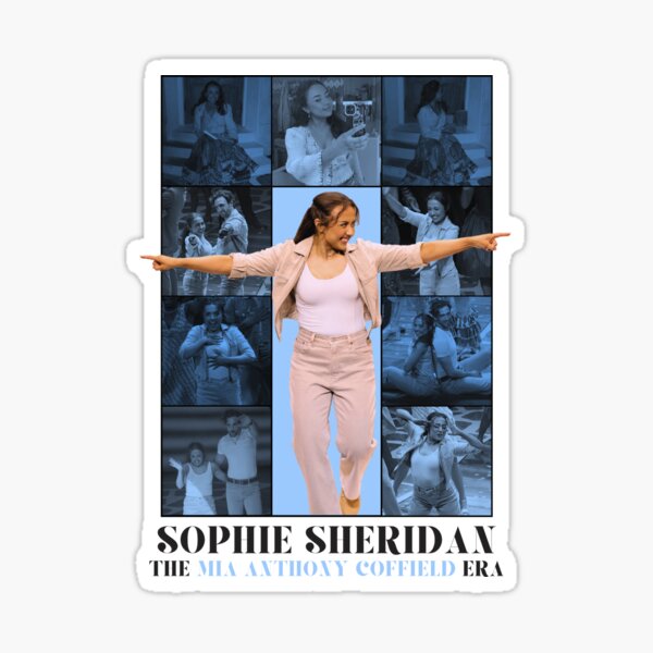 Sophie Sheridan Mia Anthony Coffield 'Era' design Sticker