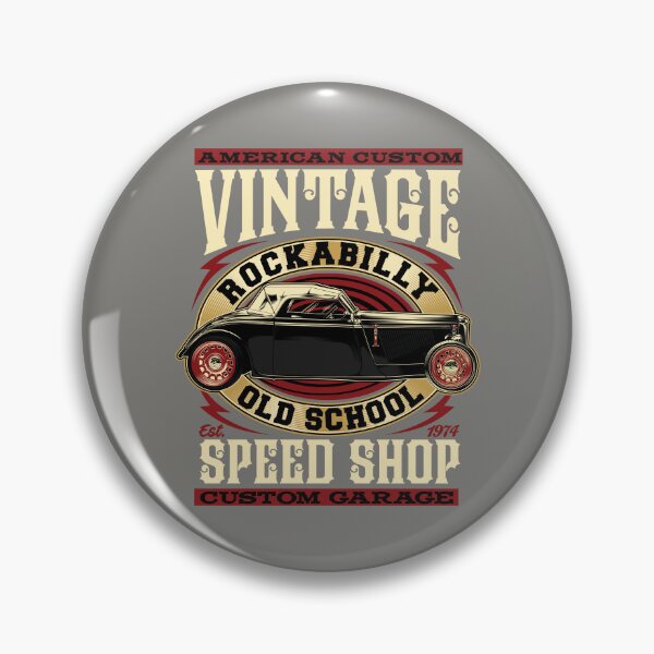 Item preview, Vintage American classic car old school designed and sold by Joncasmiart.