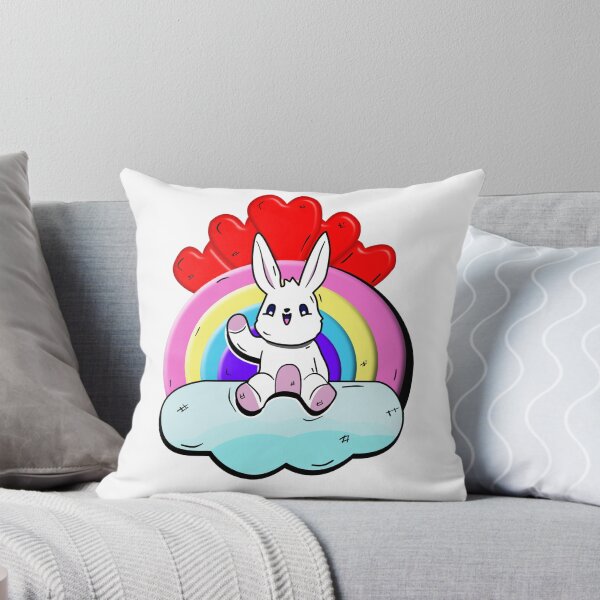 Item preview, Rainbow Bunny – Kawaii Love & Joy designed and sold by ForcePrint.