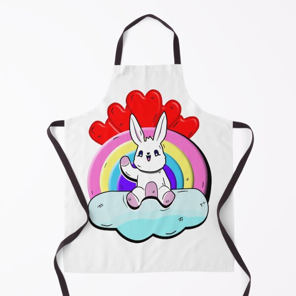 Item preview, Rainbow Bunny – Kawaii Love & Joy designed and sold by ForcePrint.