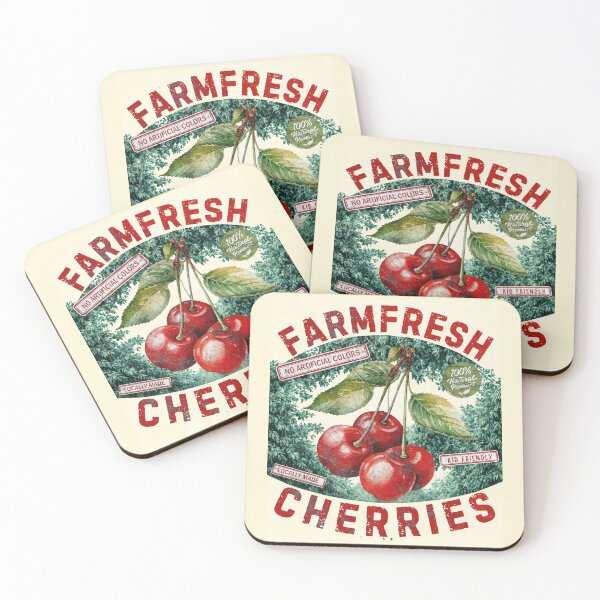 Item preview, Copy of FARMFRESH CHERRIES designed and sold by IndieQuill .
