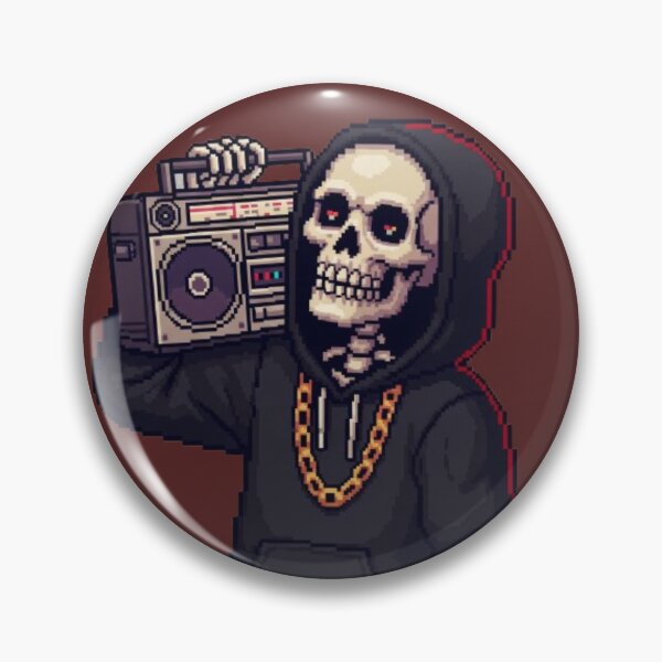 Item preview, Cool Skeleton Hip-hop designed and sold by veejiras.