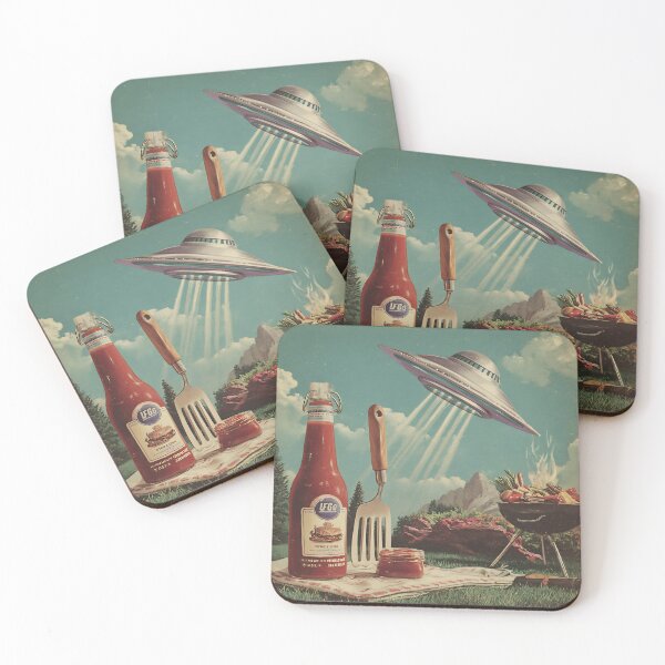 Item preview, Alien Barbecue PIT STOP  designed and sold by Zen Candy 3000 Travis Nicholas Zariwny.