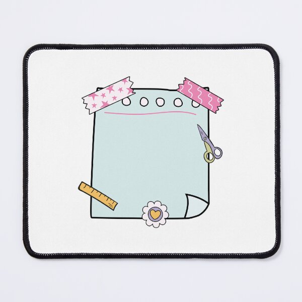 Item preview, Cute light greenish blue Post-it designed and sold by EmeraldeaArt.