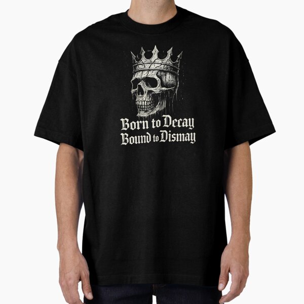 Item preview, Death Metal Design Born To Decay designed and sold by Krossgor.